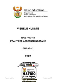 Visual Arts PAT GR 12 2022 Afr.pdf